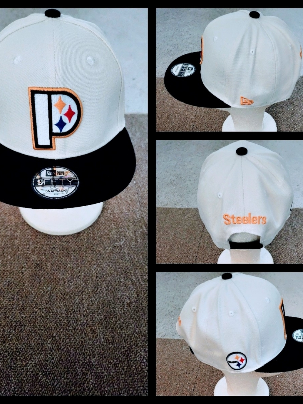 PITTSBURGH STEELERS NFL FOOTBALL SNAPBACK HAT.